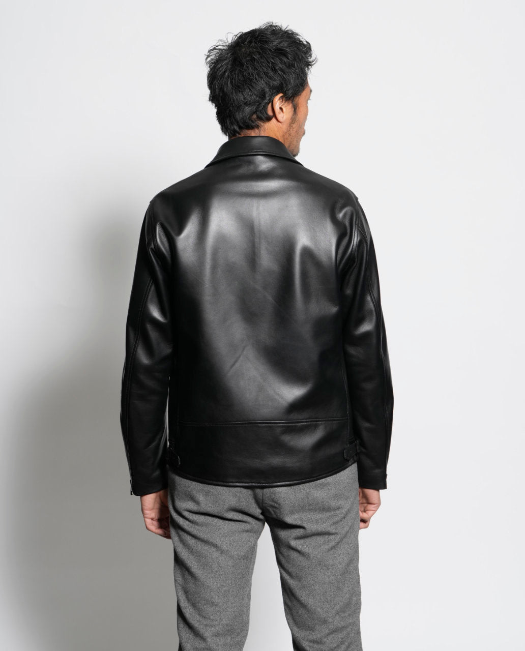 Wide Fit Double Riders Jacket