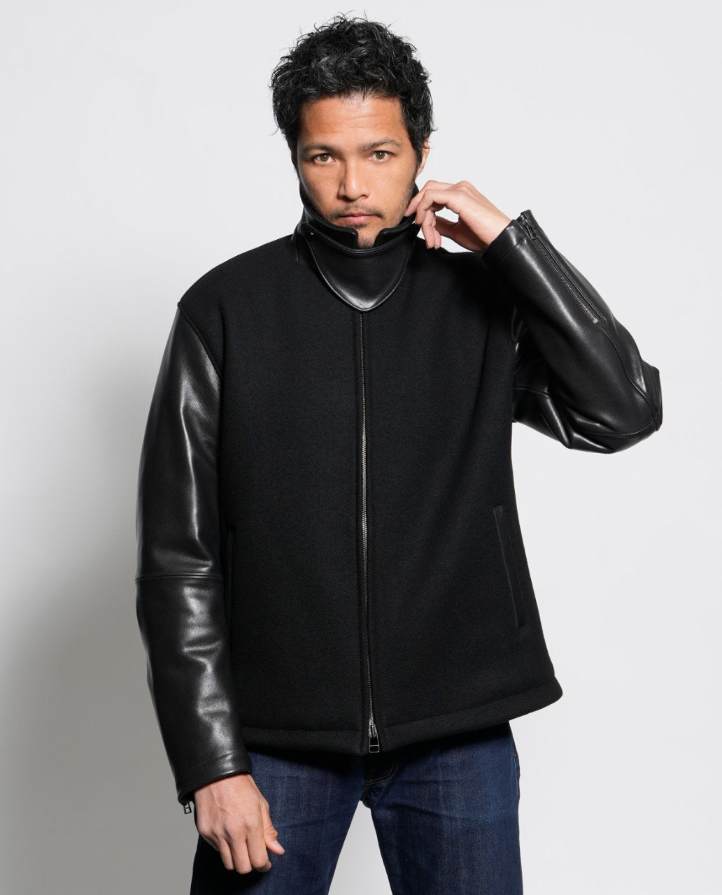 Heavy-weight Varsity Blouson