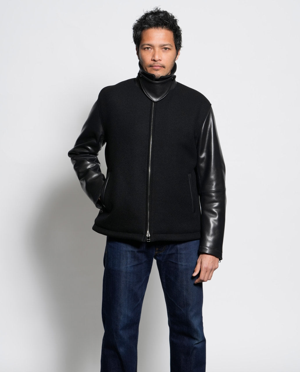 Heavy-weight Varsity Blouson