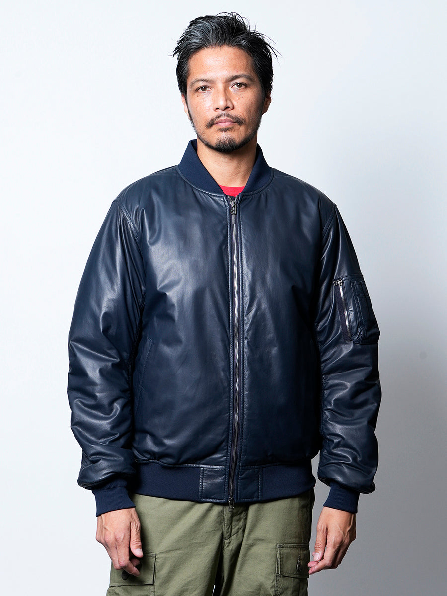 Light-weight MA-1 Blouson (Navy)